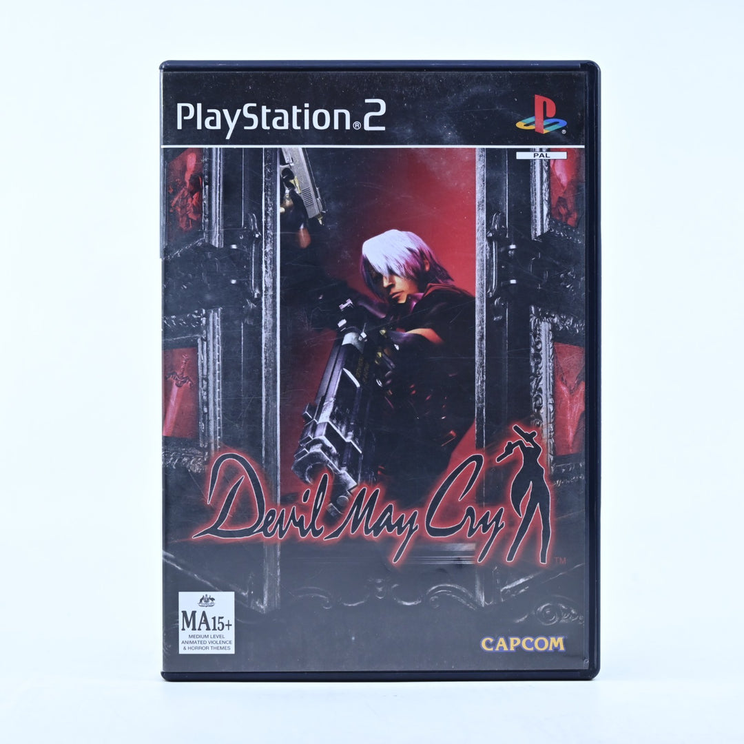 Devil May Cry - Sony Playstation 2 / PS2 Game + Manual - PAL - MINT DISC!