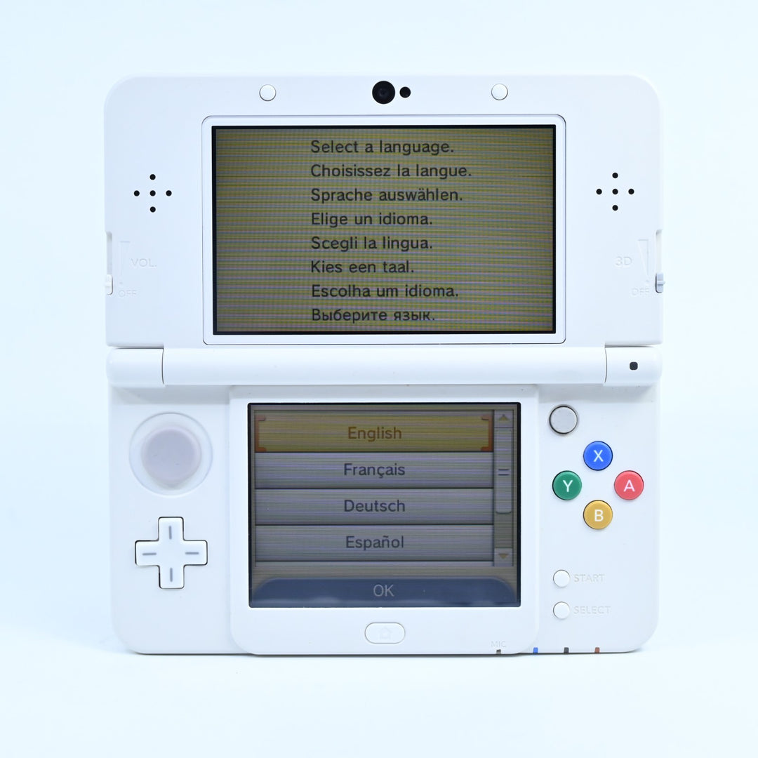White - 'New' Nintendo 3DS Boxed Console - KTR-001 - PAL - FREE POST!