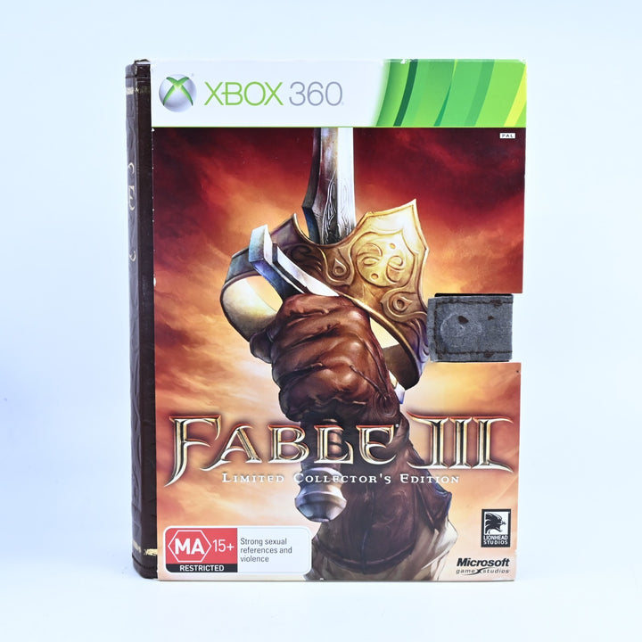 Fable III 3 Limited Collector's Edition - Xbox 360 Game + Manual - PAL