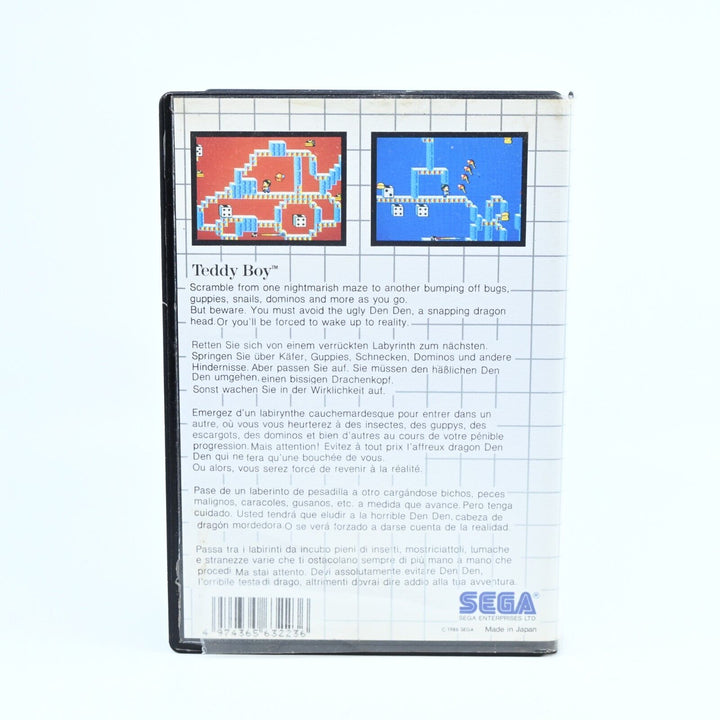 Teddy Boy - No Manual -Sega Master System Game - PAL - FREE POST!