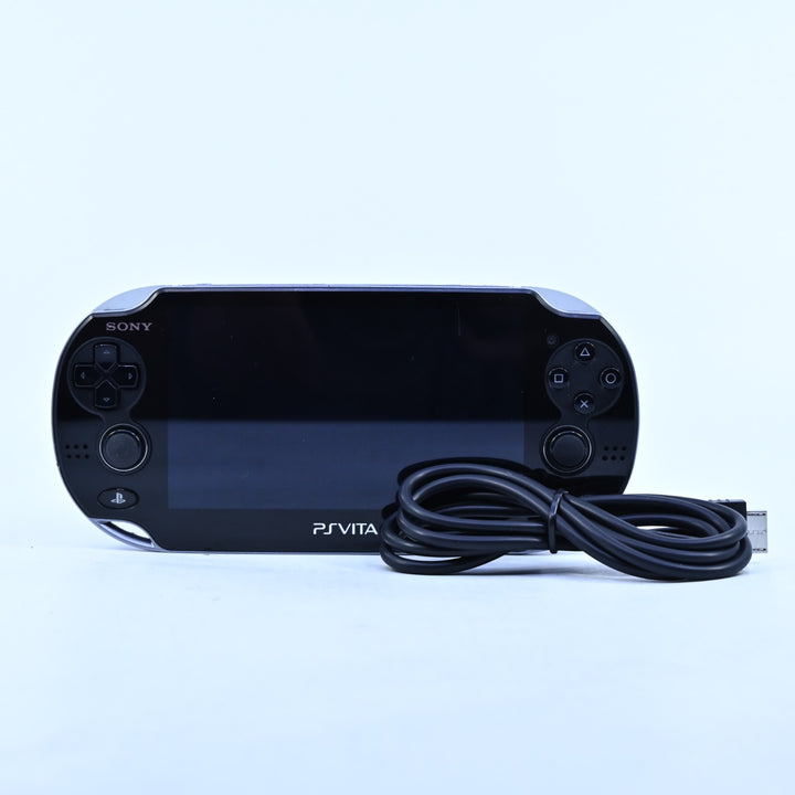 Black OLED PS Vita - 8GB card - Sony PS Vita Console - PAL - FREE POST!