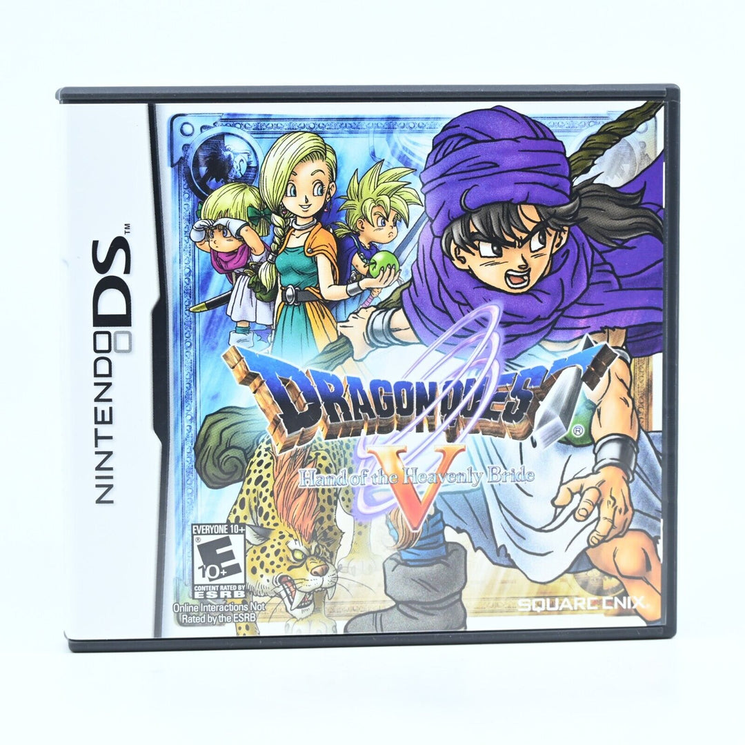 Dragon Quest V 4: Hand of the Heavenly Bride - Nintendo DS Game - Region Free!