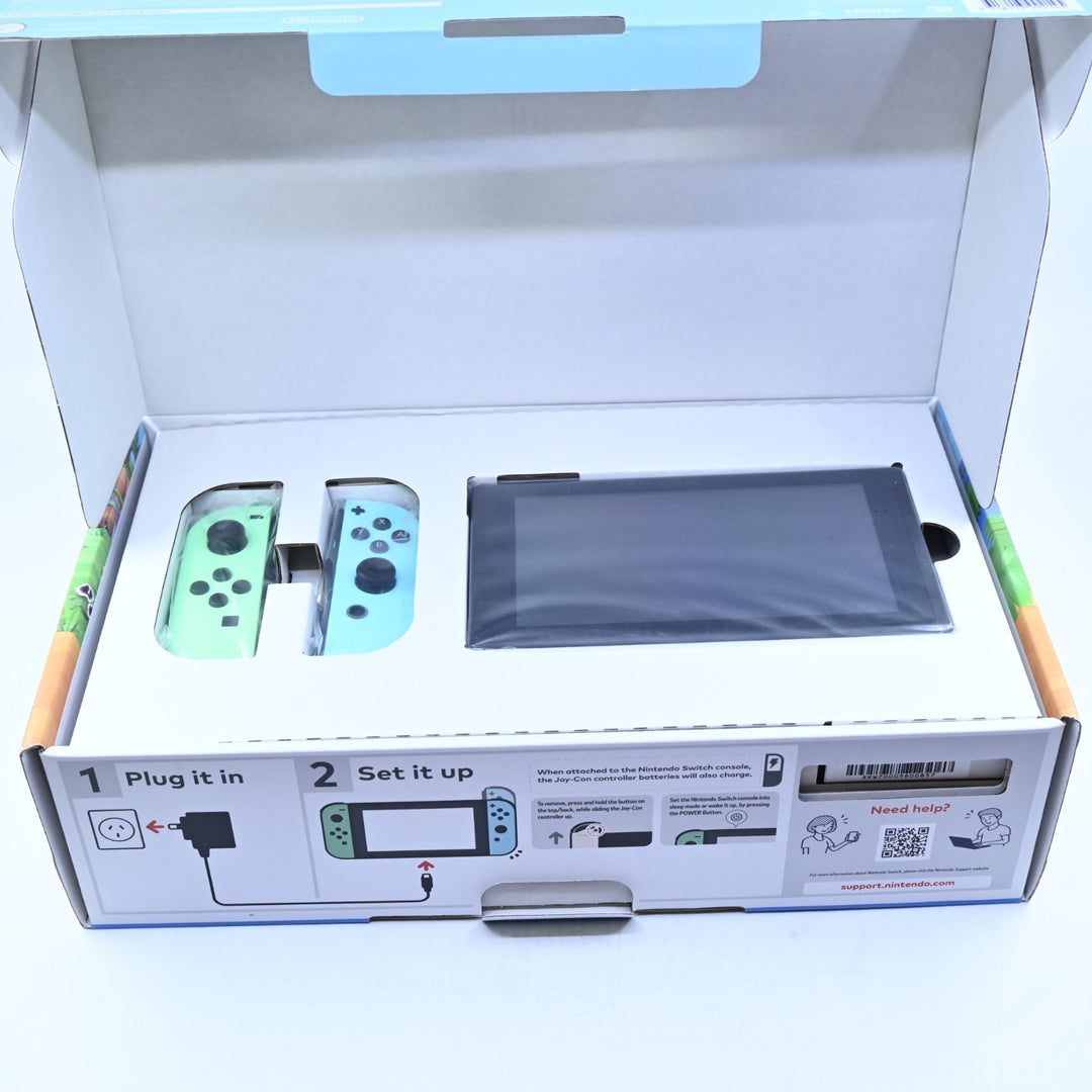 UNUSED! Animal Crossing Special Edition - HAC-001 - Switch Boxed Console