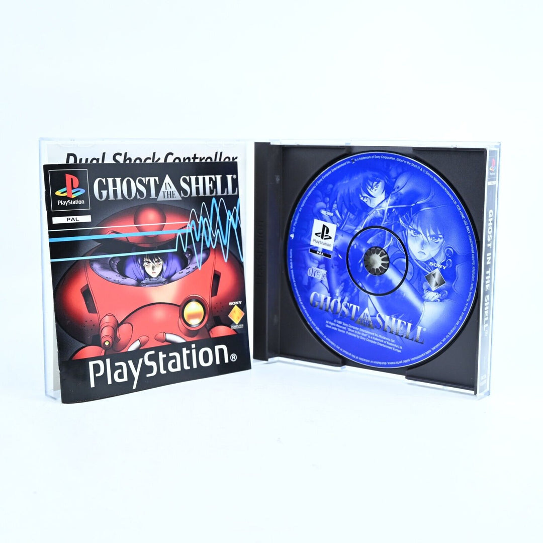 Ghost in the Shell - Sony Playstation 1 / PS1 Game + Manual - PAL - MINT DISC!