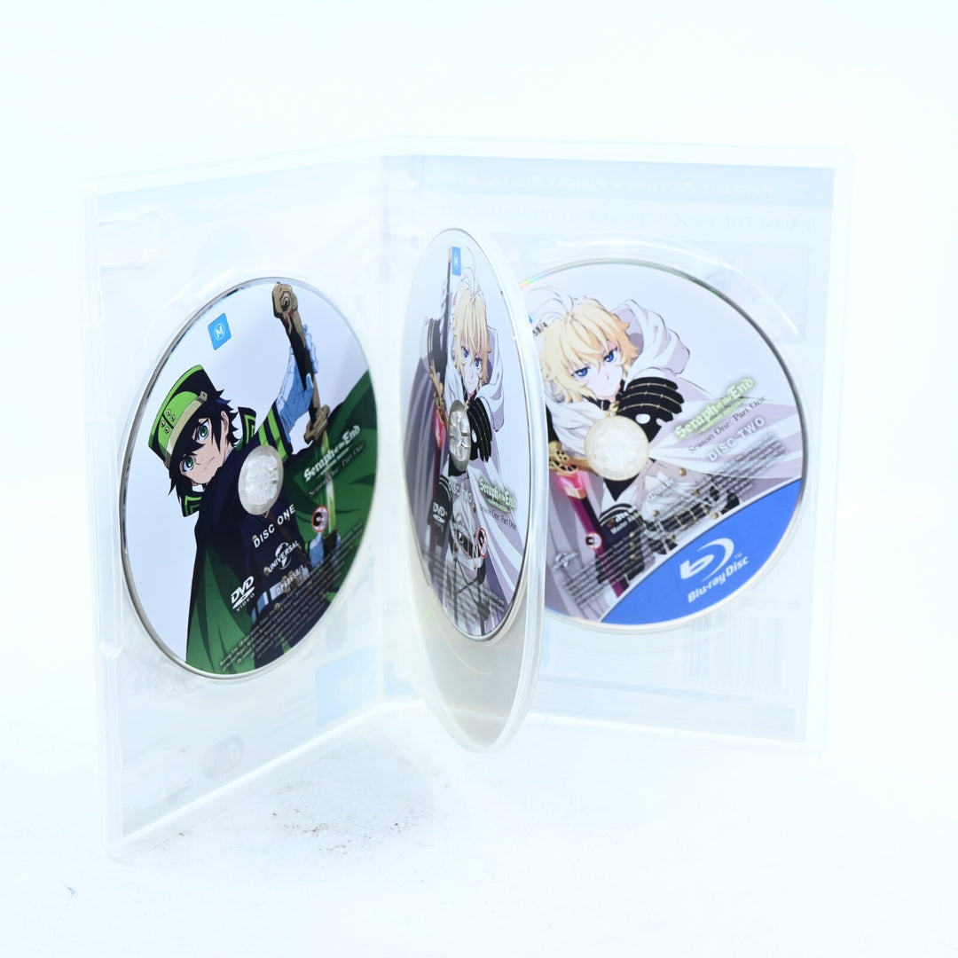 Seraph of the End - Vampire Reign - Parts 1 & 2 - Anime DVD & Blu-ray set