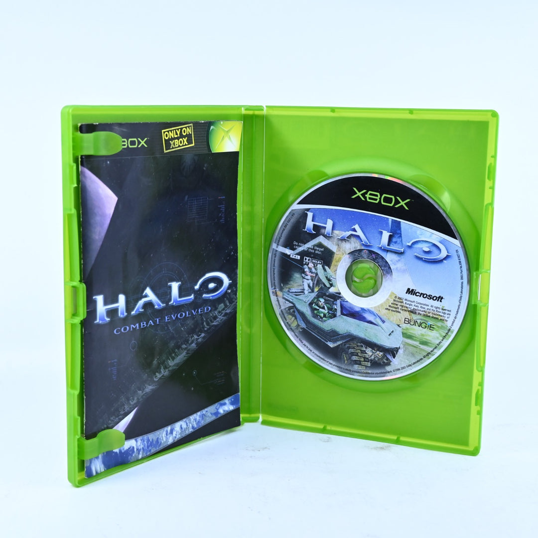 Halo: Combat Evolved - Original Xbox Game + Manual - PAL - MINT DISC!
