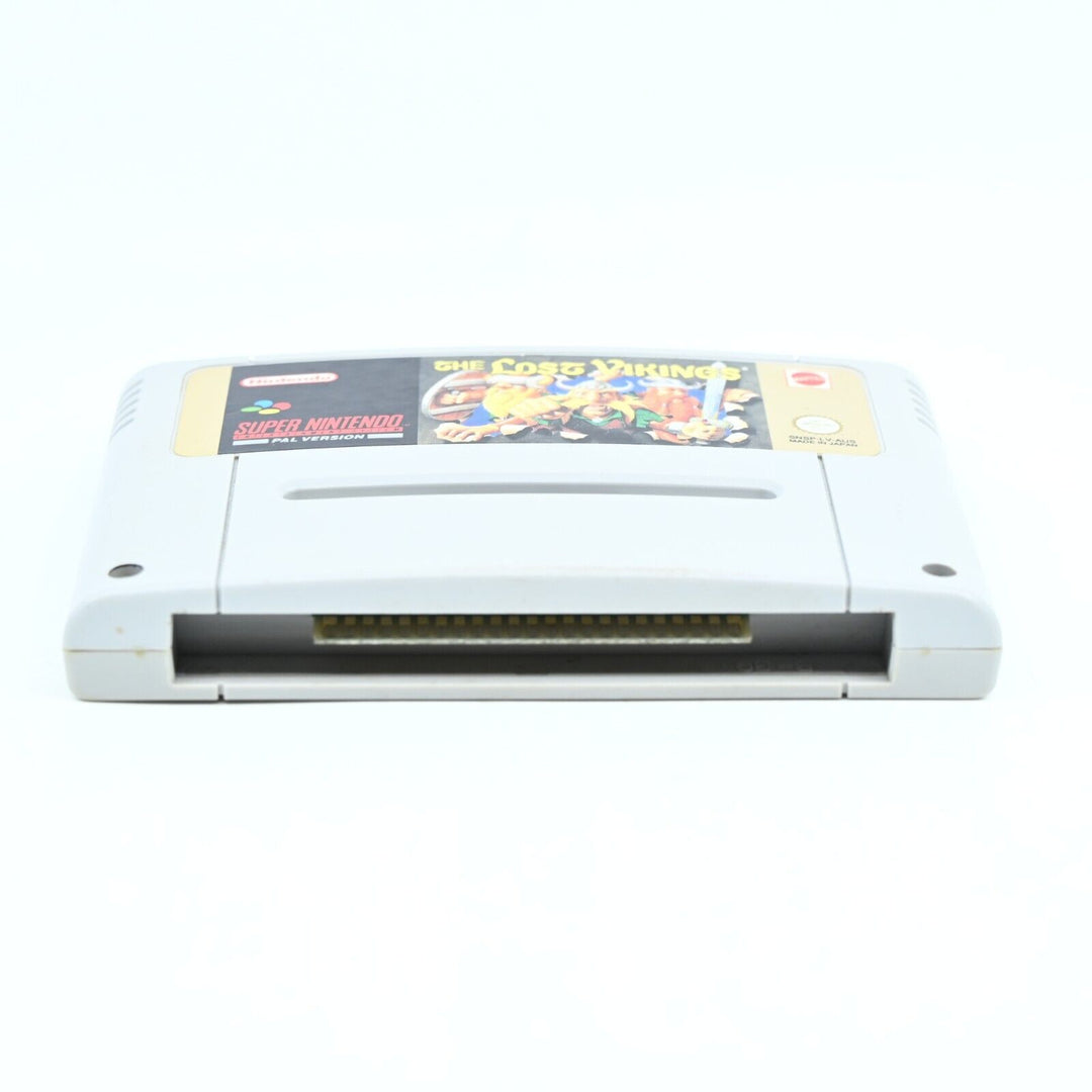 The Lost Vikings - Super Nintendo / SNES Game - PAL - FREE POST!