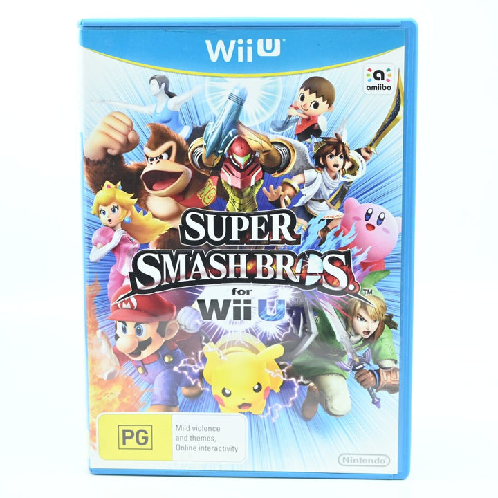 Super Smash Bros. for Wii U - Nintendo Wii U Game - PAL - FREE POST!