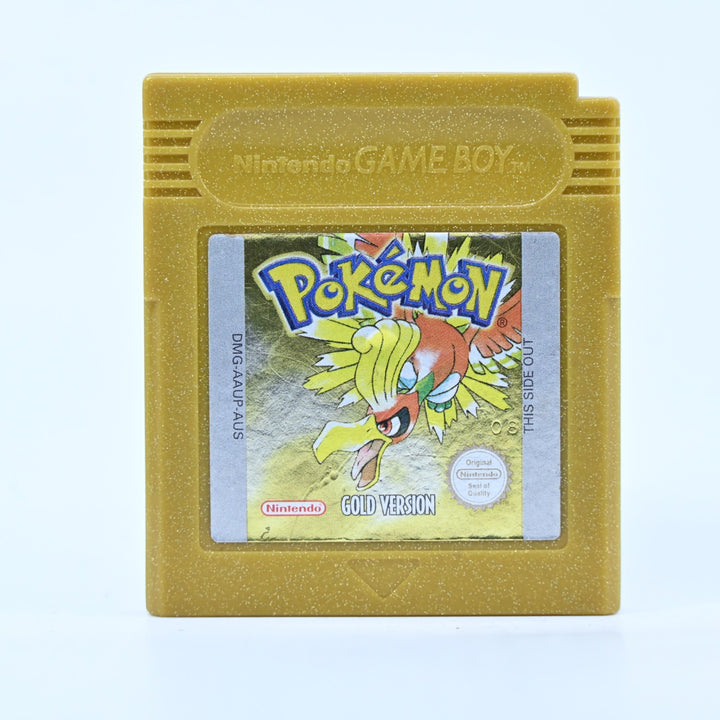 Pokemon Gold Version - Nintendo Gameboy Color Game - PAL - NEW SAVE BATTERY!