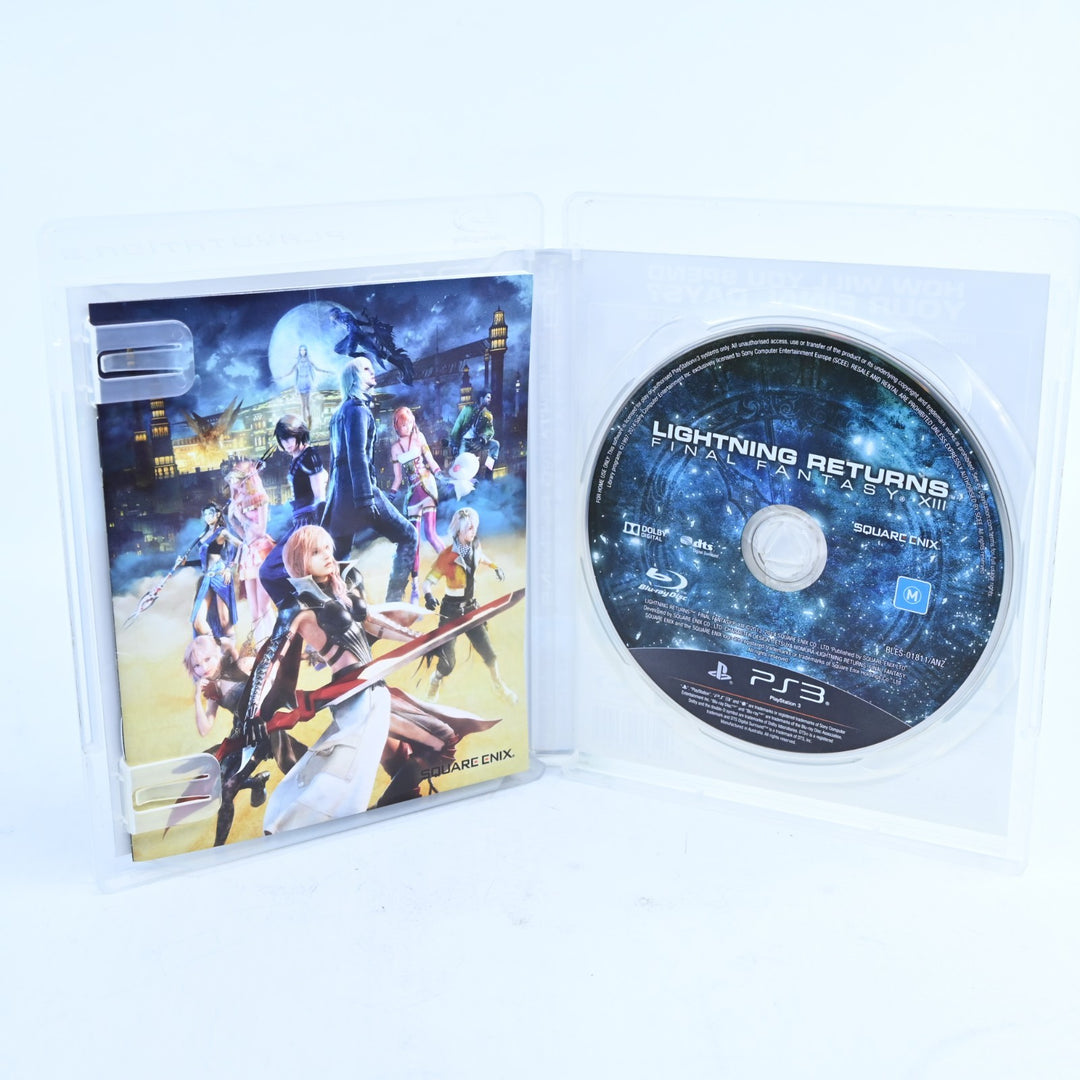 Lightning Returns: Final Fantasy XIII - Sony Playstation 3 / PS3 Game + Manual