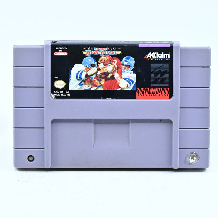 Super High Impact - Super Nintendo / SNES Game - NTSC-U - FREE POST!