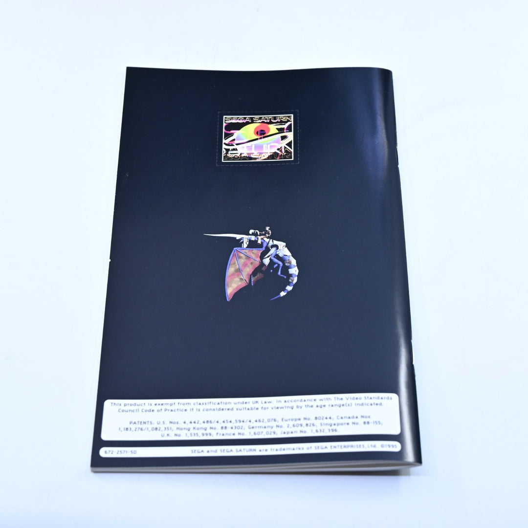 LIKE NEW! Panzer Dragoon - Sega Saturn Game + Manual - PAL - MINT DISC!