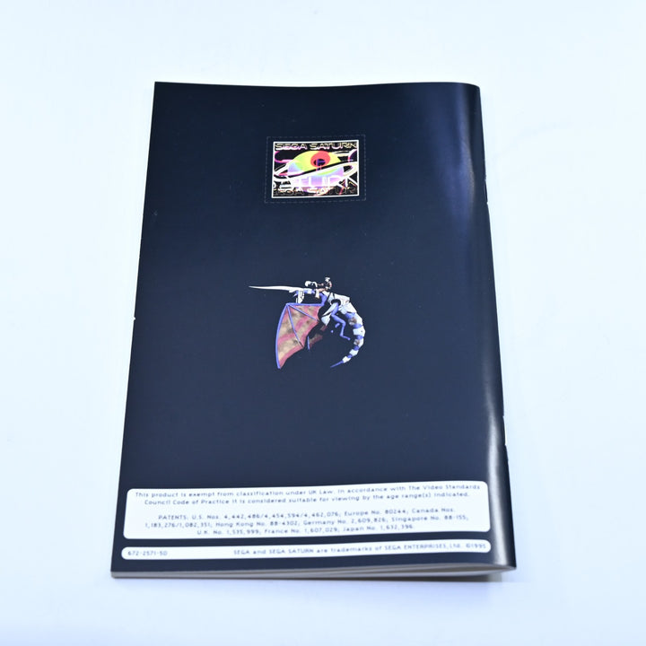LIKE NEW! Panzer Dragoon - Sega Saturn Game + Manual - PAL - MINT DISC!
