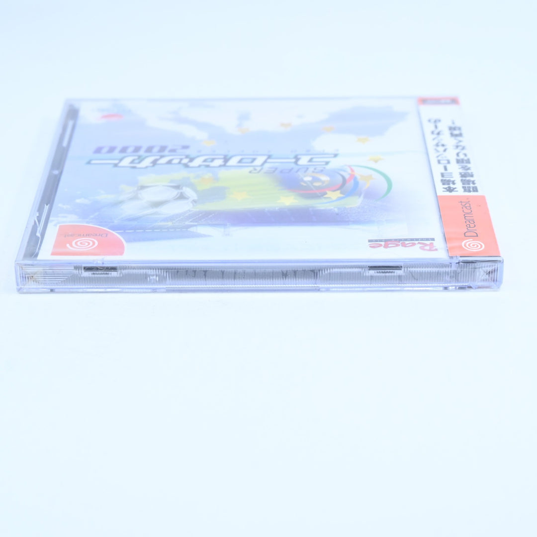 SEALED! Super Euro Soccer 2000 - Sega Dreamcast Game - NTSC-J