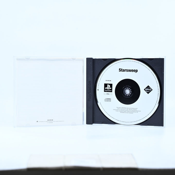 Starsweep - Sony Playstation 1 / PS1 Game + Manual - PAL
