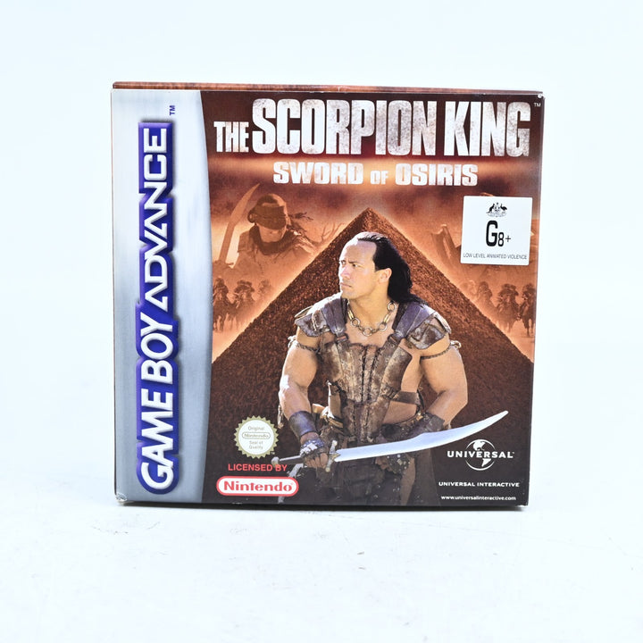 The Scorpion King: Sword of Osiris - GBA Boxed Game - PAL - FREE POST!