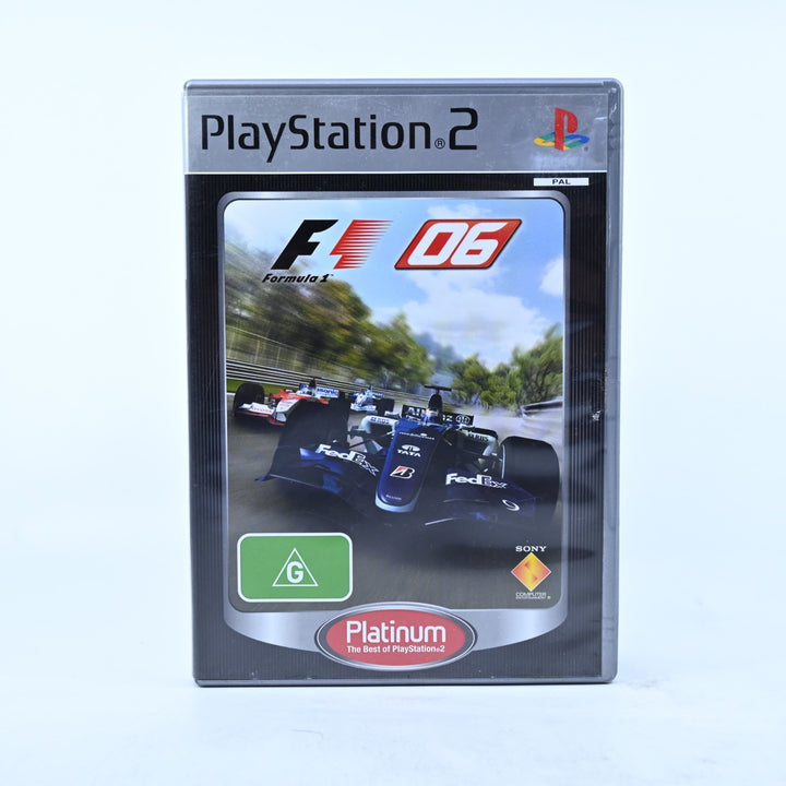 Formula One 06 - Sony Playstation 2 / PS2 Game + Manual - PAL - MINT DISC!