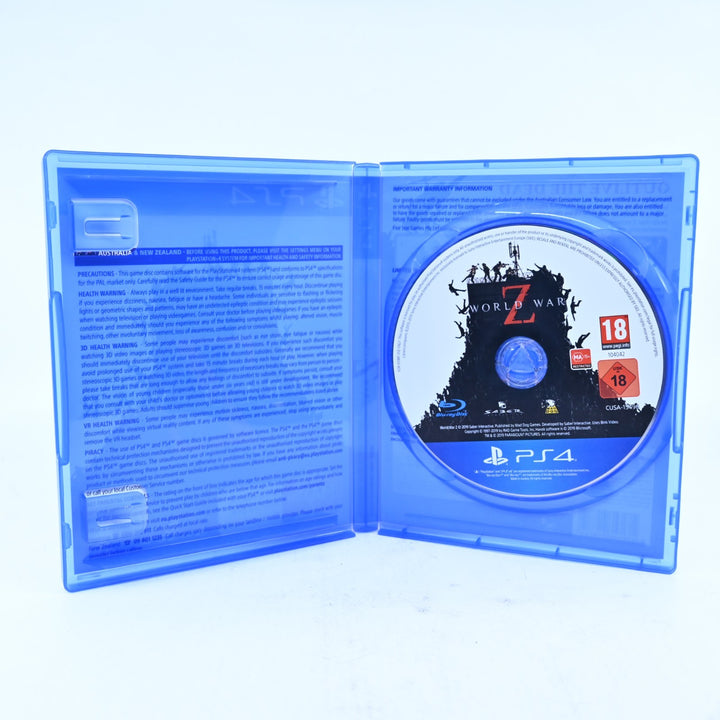 World War Z - Sony Playstation 4 / PS4 Game - FREE POST!
