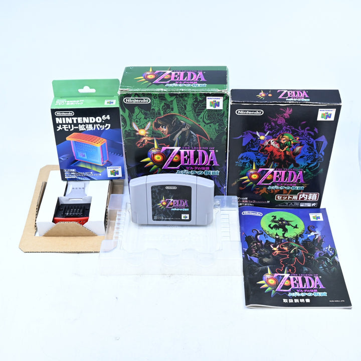 The Legend of Zelda: Majora's Mask Big Box - Nintendo 64 Boxed Game - NTSC-J