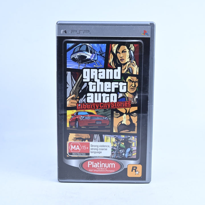 Grand Theft Auto: Liberty City Stories - Sony PSP Game + Manual - No Map