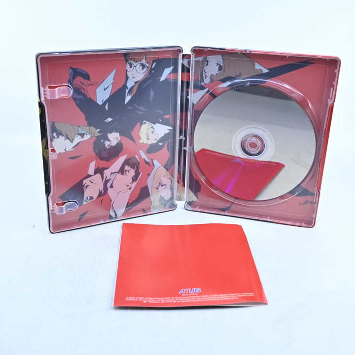 Persona 5 Royal - Steelbook Edition - Sony Playstation 4 / PS4 Game - MINT DISC!