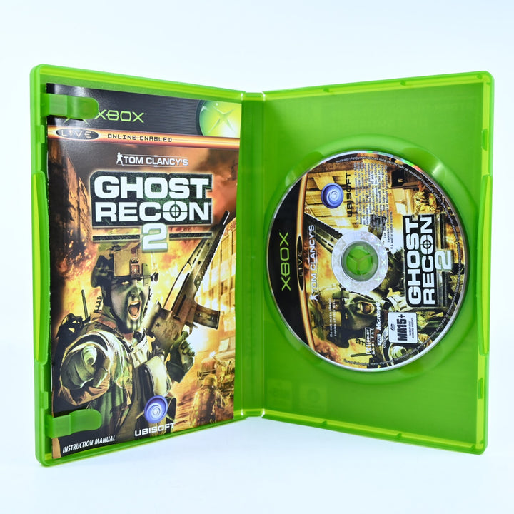 Tom Clancy's Ghost Recon 2 - Original Xbox Game + Manual - PAL - MINT DISC!
