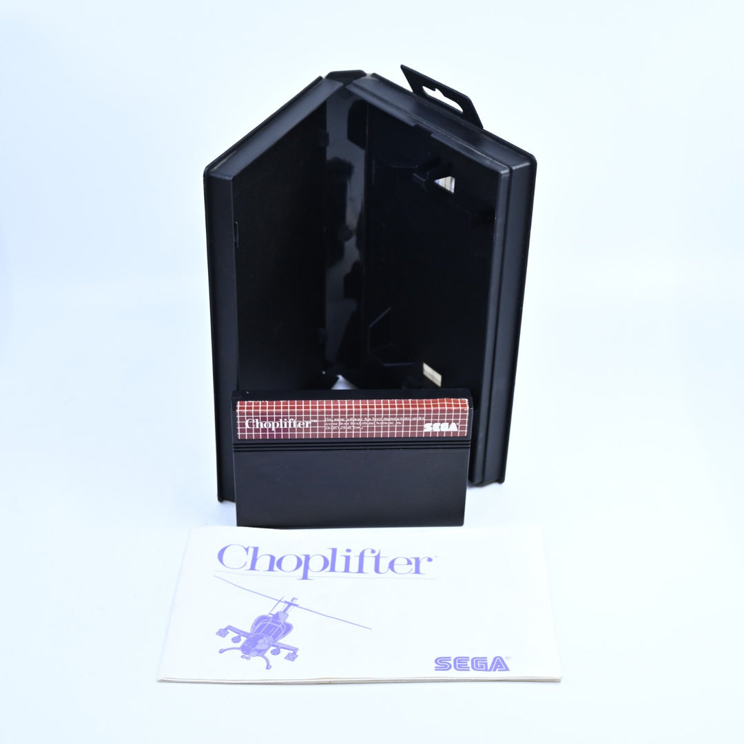 Choplifter - Sega Master System Game + Manual - PAL - FREE POST!