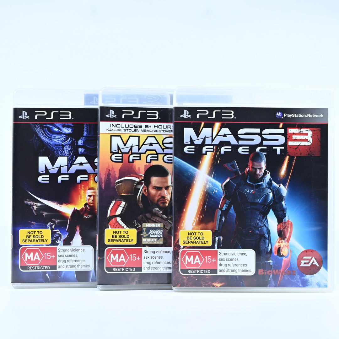 Mass Effect Trilogy - Sony Playstation 3 / PS3 Game - FREE POST!