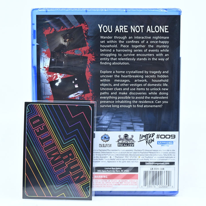 SEALED! Infliction Extended Cut - Sony Playstation 5 / PS5 Game + Card!