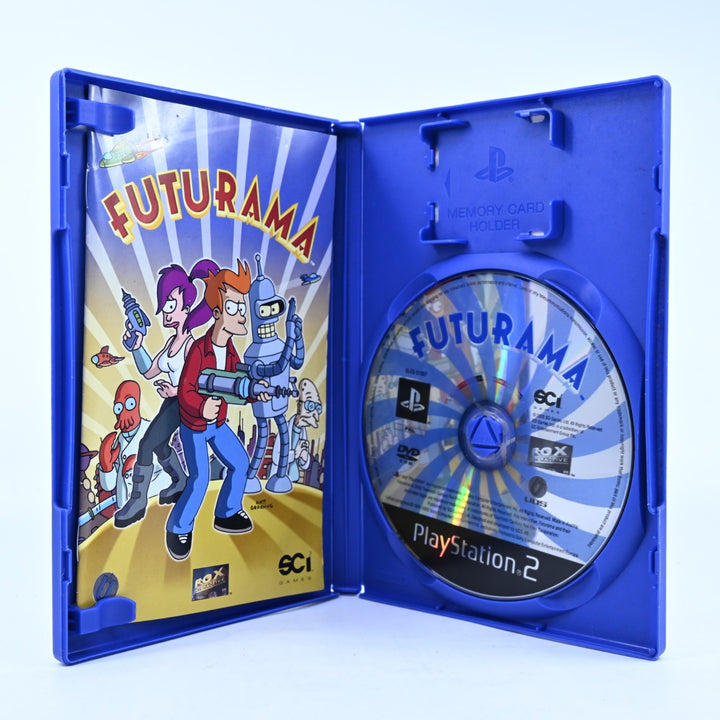 Futurama - Sony Playstation 2 / PS2 Game + Manual - PAL - MINT DISC!