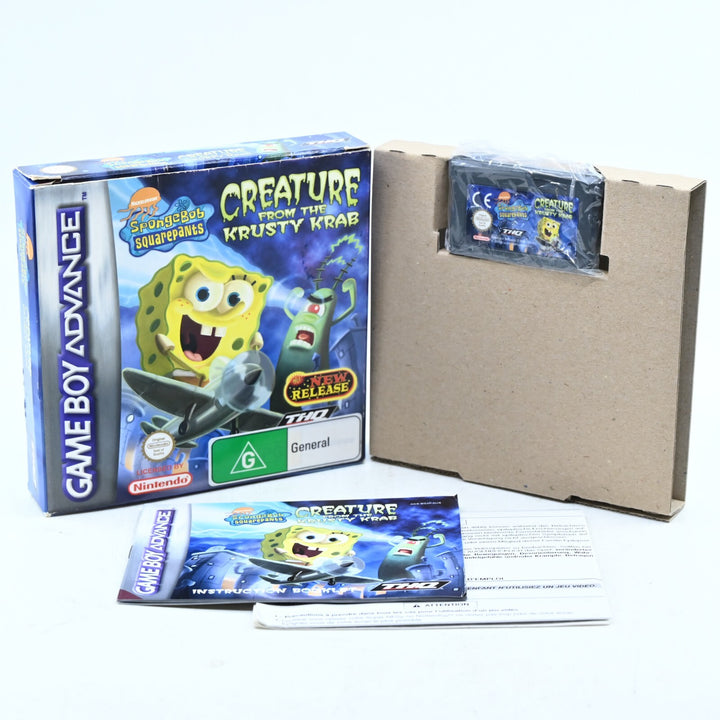 SpongeBob SquarePants: Creature from the Krusty Krab - GBA Boxed Game - PAL