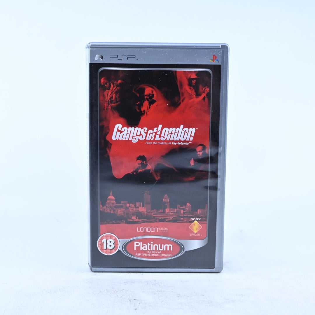 Gangs of London - Sony PSP Game + Manual - FREE POST!