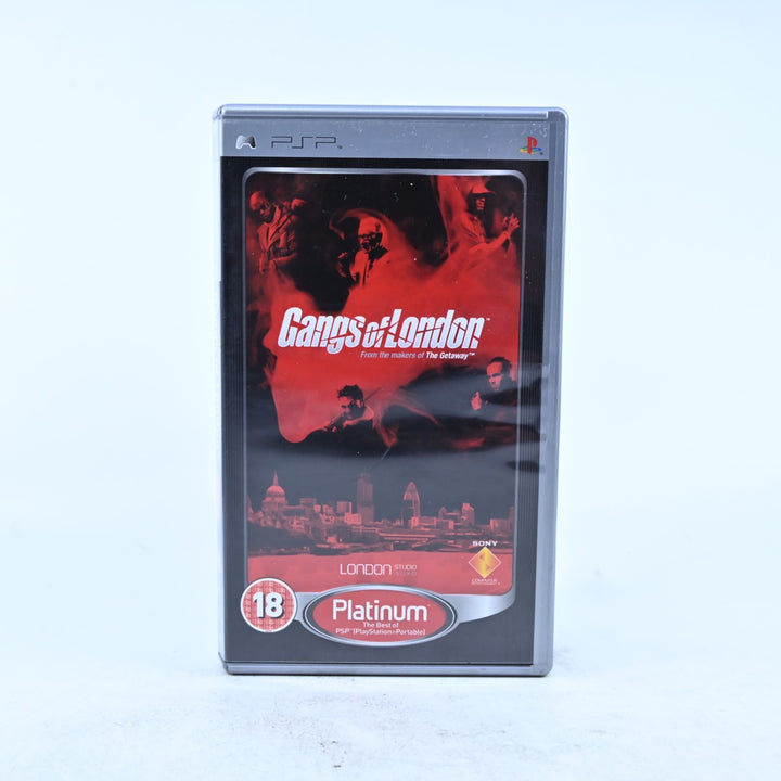 Gangs of London - Sony PSP Game + Manual - FREE POST!