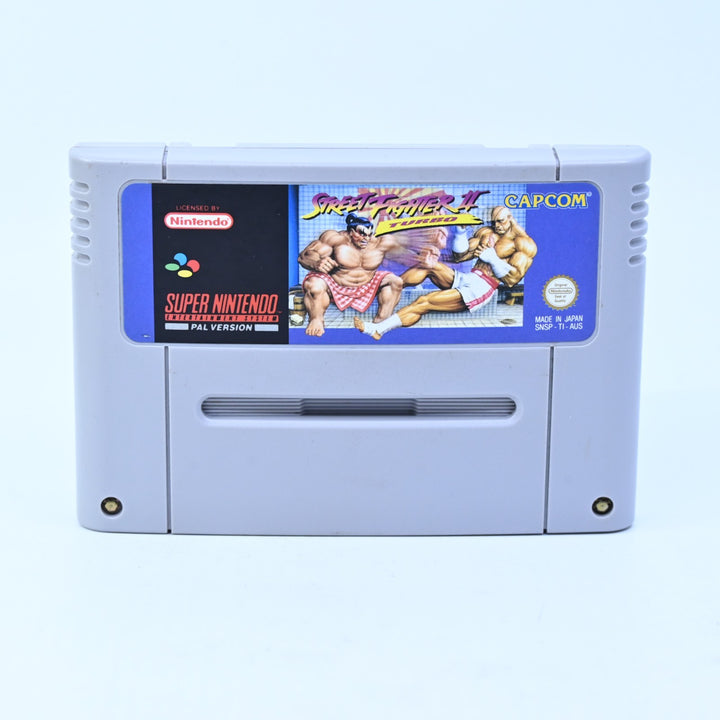 Street Fighter II Turbo - Super Nintendo / SNES Game - PAL - FREE POST!