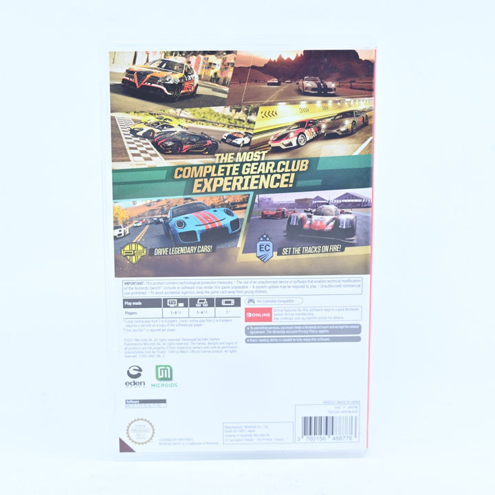 Gear Club Unlimited 2: Definitive Edition - Nintendo Switch Game - FREE POST!