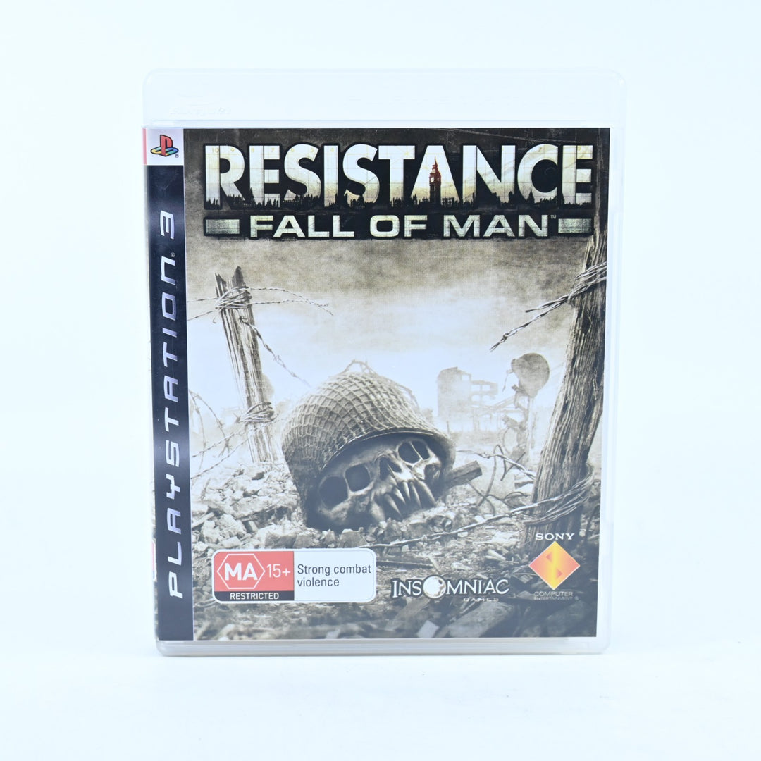 Resistance: Fall of Man - Sony Playstation 3 / PS3 Game + Manual - MINT DISC!