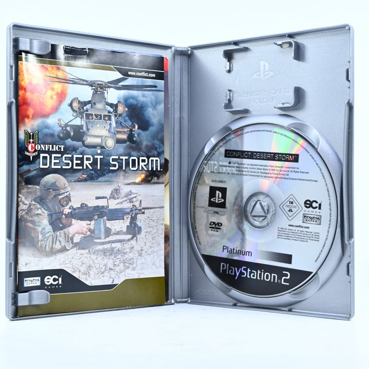 Conflict: Desert Storm - Sony Playstation 2 / PS2 Game + Manual - PAL  MINT DISC