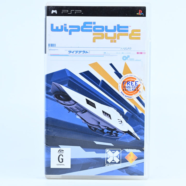 Wipeout Pure - Sony PSP Game + Manual - FREE POST!