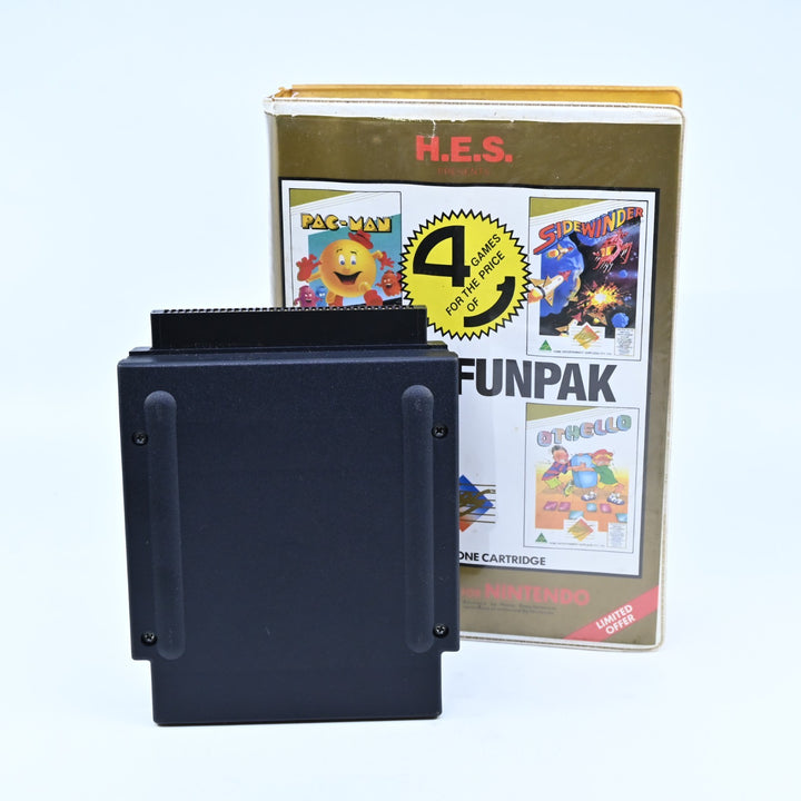 Total Funpak - Piggy Back Cartridge - H.E.S / NES Game - PAL