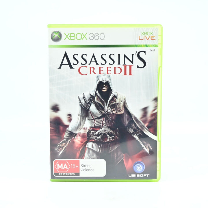 Assassin's Creed II - Xbox 360 Game + Manual - PAL - NEAR MINT DISC!