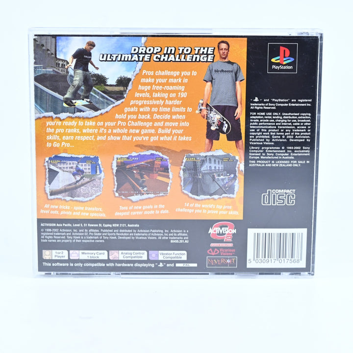 Tony Hawk's Pro Skater 4 - Sony Playstation 1 / PS1 Game + Manual - PAL