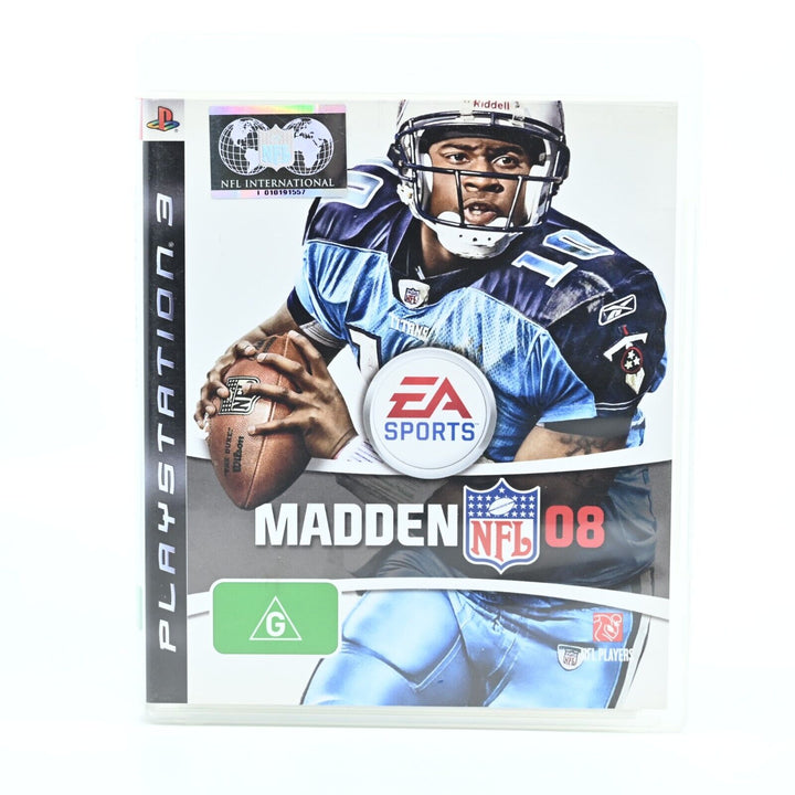 Madden NFL 08 - Sony Playstation 3 / PS3 Game + Manual - FREE POST!