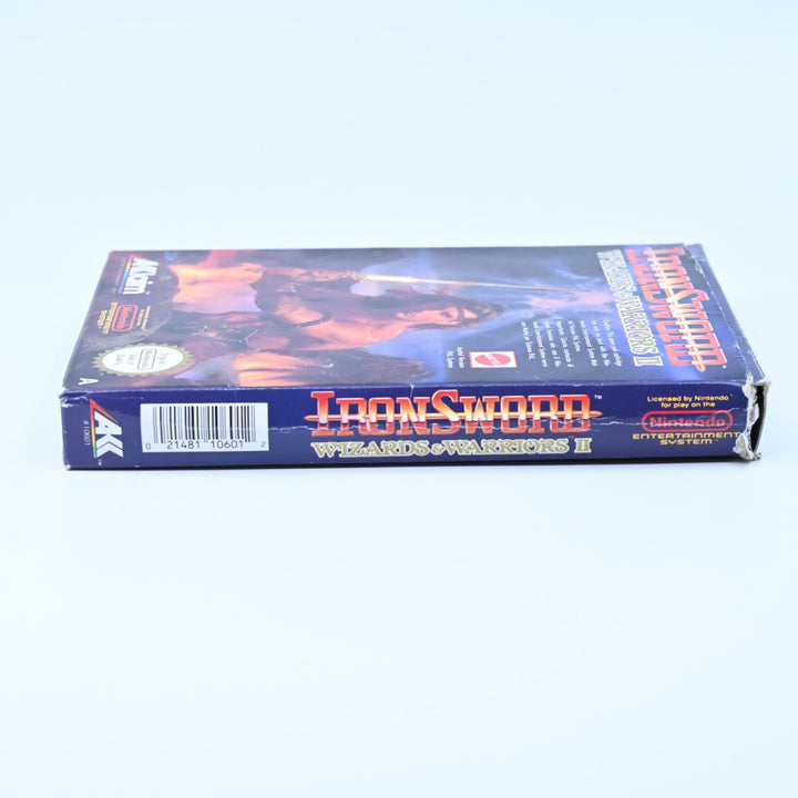 Iron Sword: Wizards &amp; Warriors II - NES Boxed Game - PAL - FREE POST!