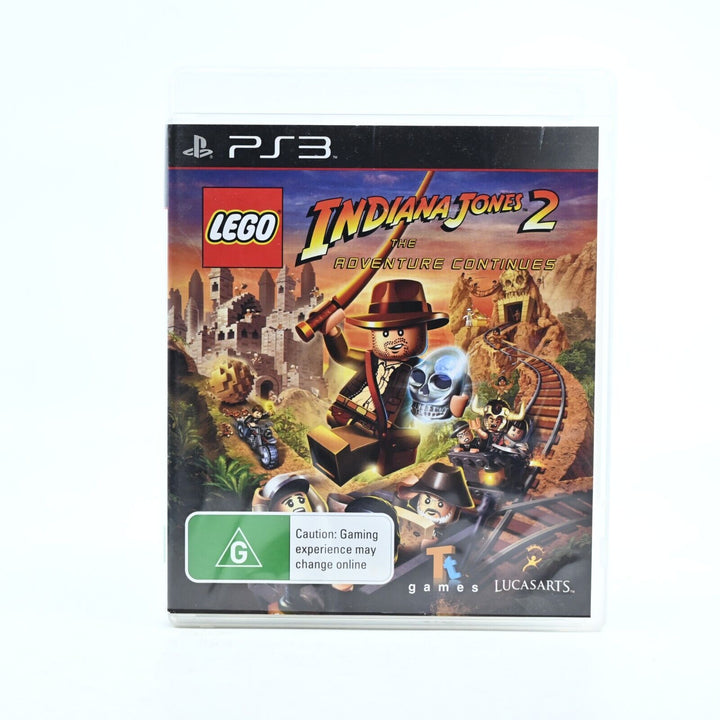 LEGO Indiana Jones 2: The Adventure Continues - Sony Playstation Game + Manual