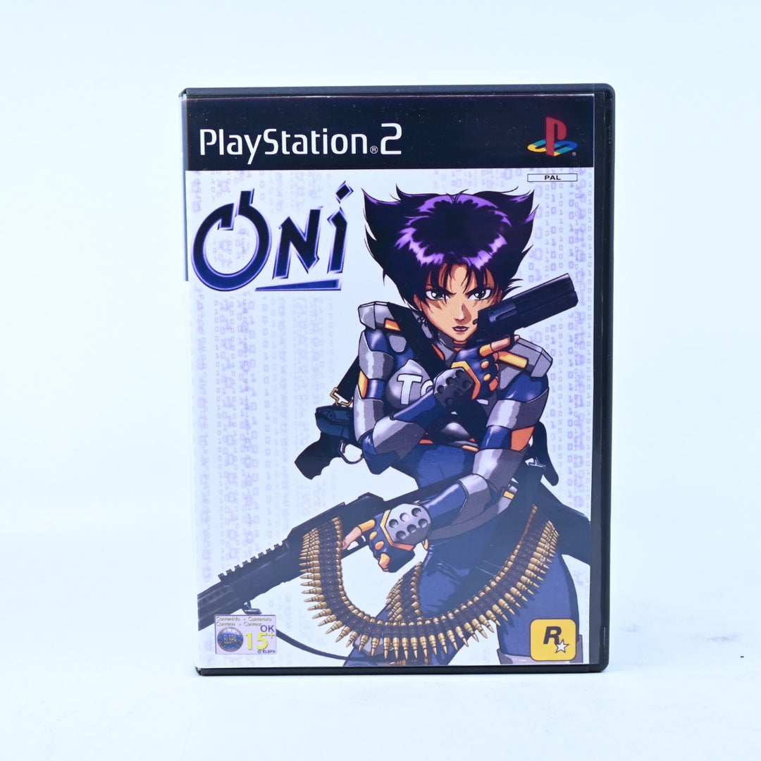 Oni - Sony Playstation 2 / PS2 Game + Manual - PAL - MINT DISC!