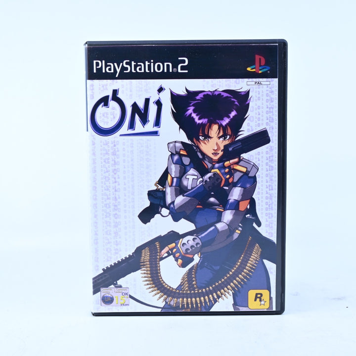 Oni - Sony Playstation 2 / PS2 Game + Manual - PAL - MINT DISC!