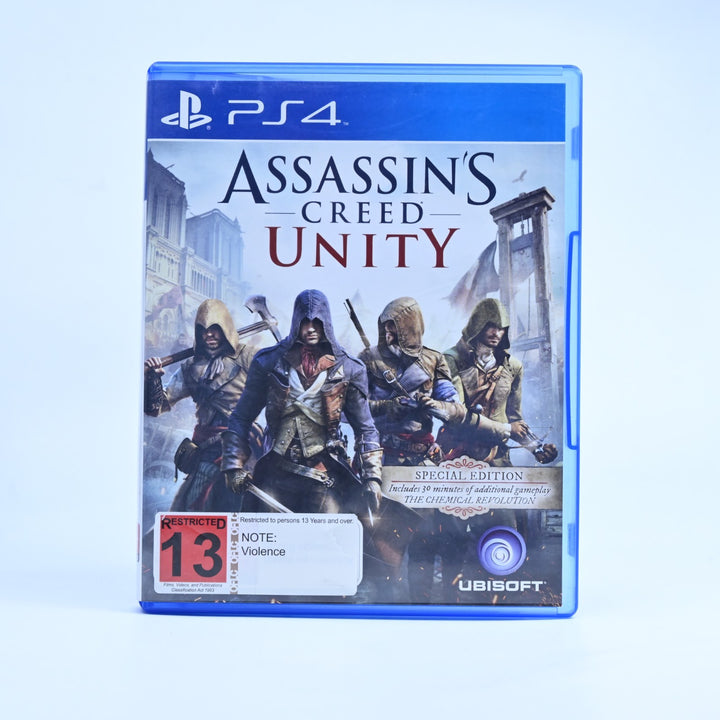 Assassin's Creed: Unity - Sony Playstation 4 / PS4 Game - MINT DISC!