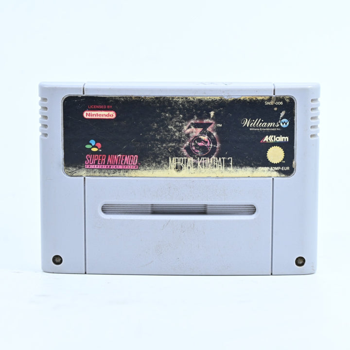 Mortal Kombat 3 - Super Nintendo / SNES Game - PAL - FREE POST!