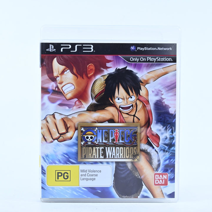 One Piece: Pirate Warriors - Sony Playstation 3 / PS3 Game + Manual - MINT DISC!