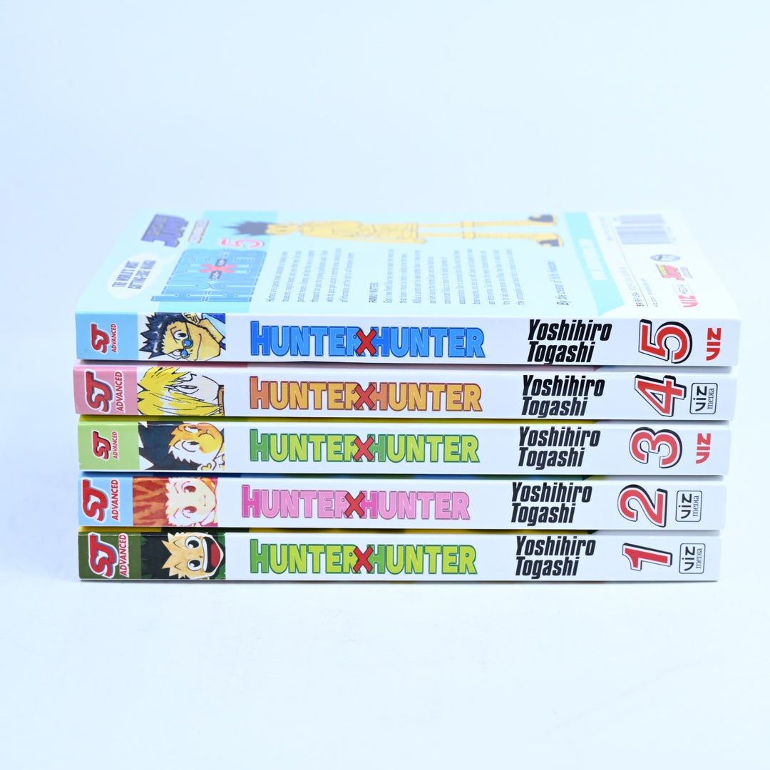 Hunter X Hunter - Volumes 1-5 - Yoshihiro Togashi - Viz Media - Manga